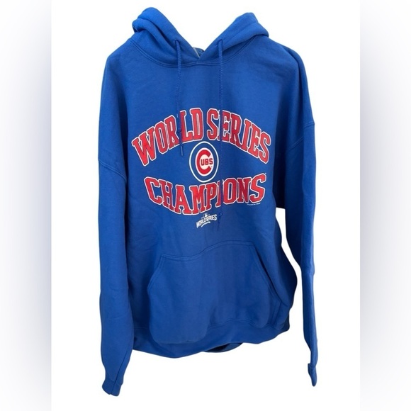 Chicago Cubs World Series Championship Hoodie XL - Picture 2 of 5